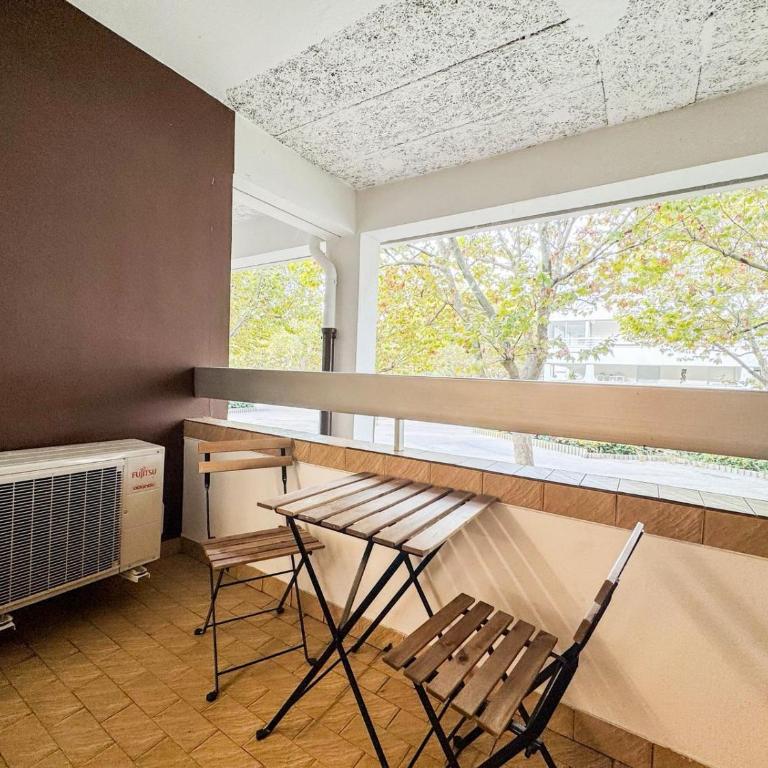 Studio clim & terrasse - free parking - 100m de la mer - Studio - 9