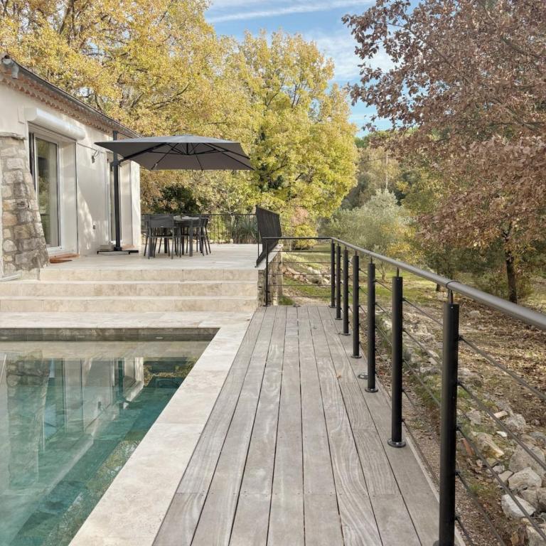 Villa Nature au Calme avec Piscine et Jacuzzi - Maison de Vacances - 34