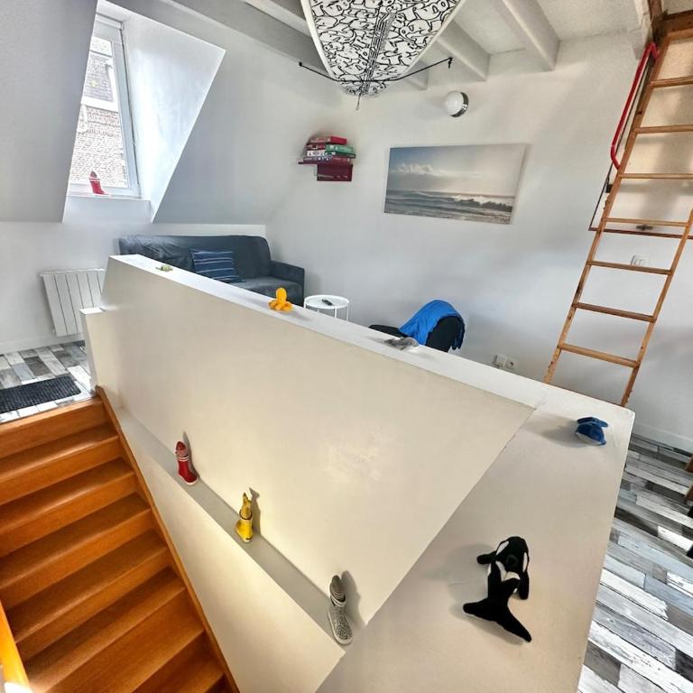 BRICE - Studio 4 pers avec mezzanine au cœur de Berck-Plage - Duplex Apartment - 3