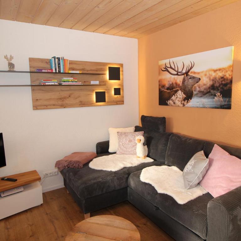 Bergflügel Fewo Allgäu, Schwimmbad, Sauna, Skilift - Apartment mit 1 Schlafzimmer - 34