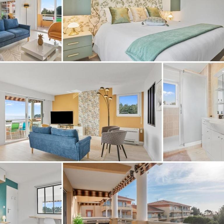 4 étoiles - vue mer - 2 chambres - parking - piscine - Appartement 2 Chambres - 9
