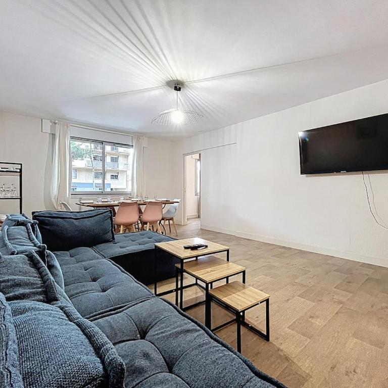 Le Carnot - Spacieux appartement pour 8 personnes - Proche Gare - Apartamento Superior con 3 dormitorios - 4