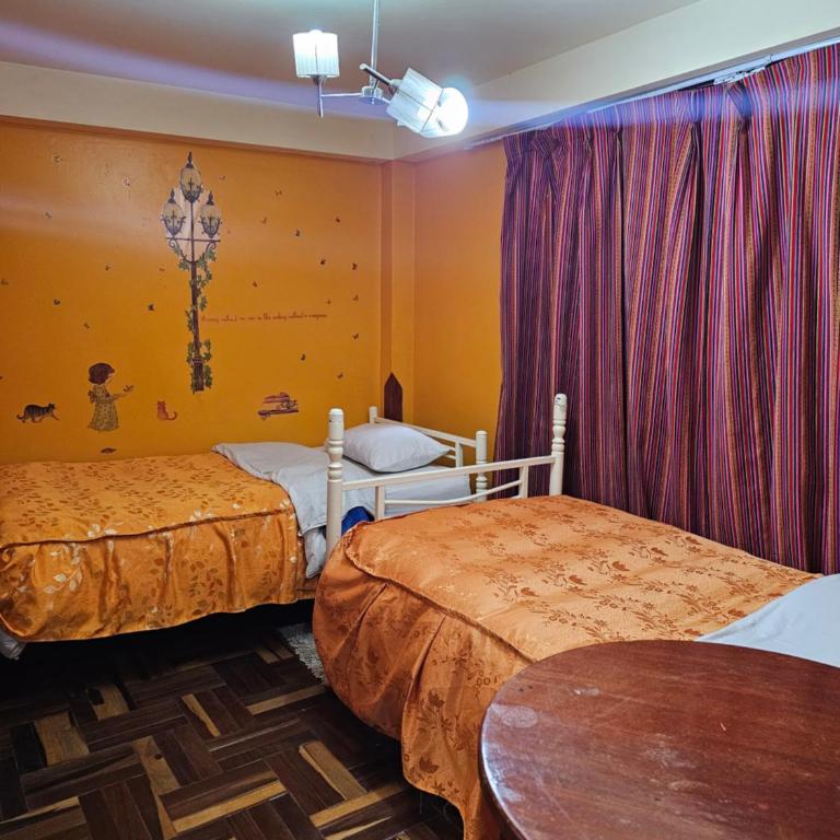 Hostal Casa Del Inka - Cama individual en habitación compartida - 3