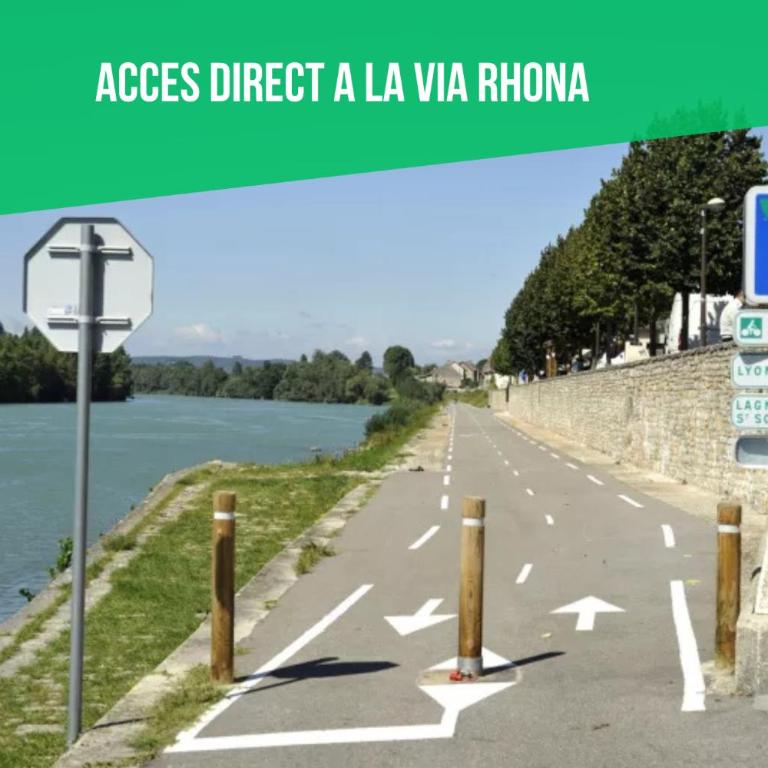 T1 accès direct via rhôna - clim -local vélo - Cnpe - Studio - 16