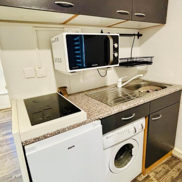 cosy cocon, parking libre, proche Genève - Appartement 1 Chambre - 23