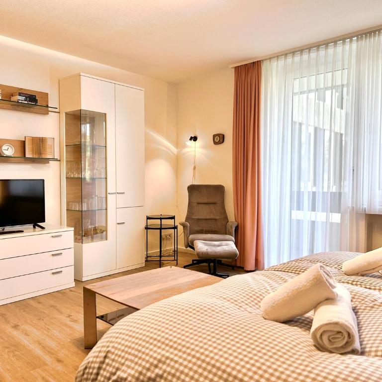 Montana Haus, Ferienwohnungen - Apartment mit 1 Schlafzimmer und Balkon - 31