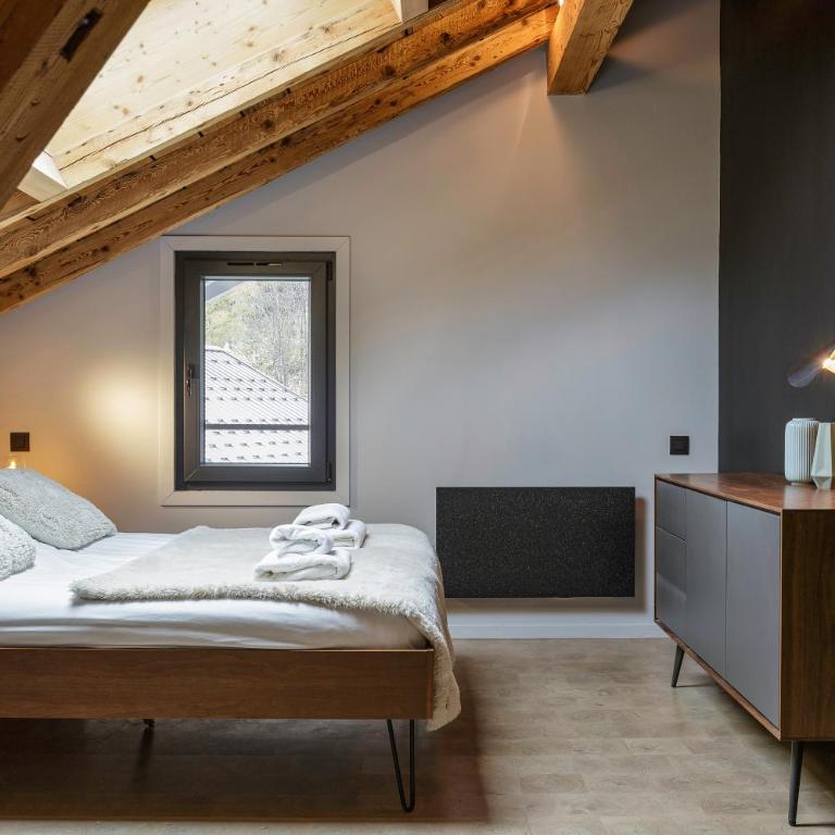 Flocon - Loft Moderne 8pax Sauna Poele Vues Garage - Loft - 27