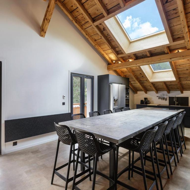 Flocon - Loft Moderne 8pax Sauna Poele Vues Garage - Loft - 12