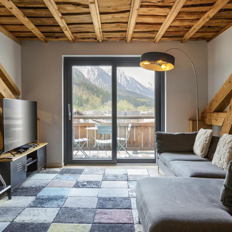 Flocon - Loft Moderne 8pax Sauna Poele Vues Garage - Loft - 8