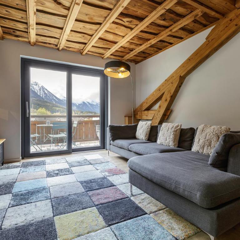 Flocon - Loft Moderne 8pax Sauna Poele Vues Garage - Loft - 7