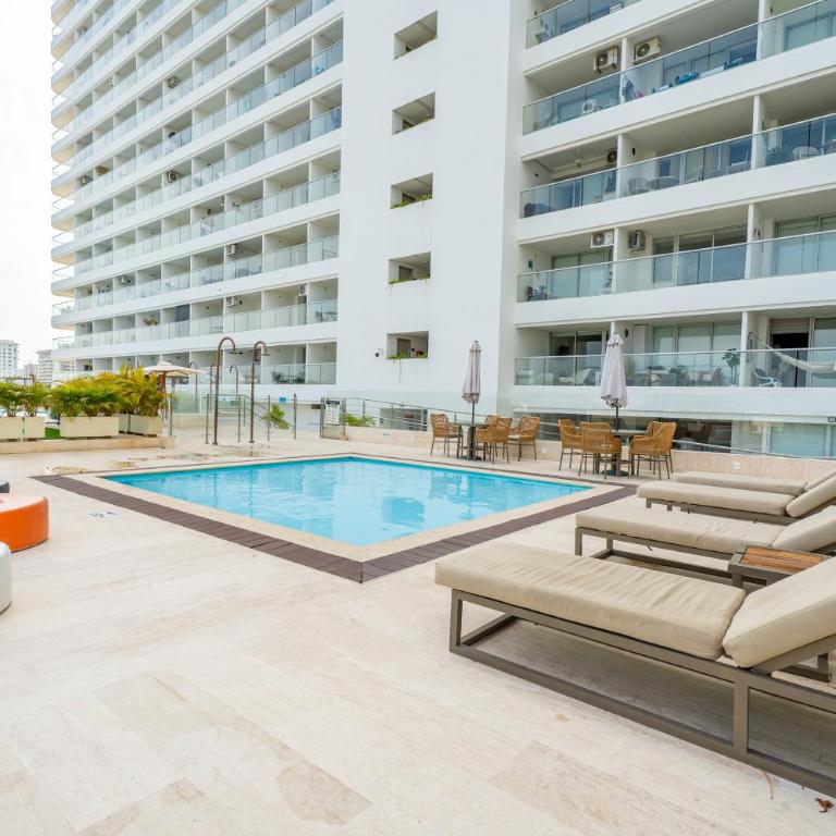 Escape to paradise in Cartagena Beautiful apartment - One-Bedroom Apartment - 69