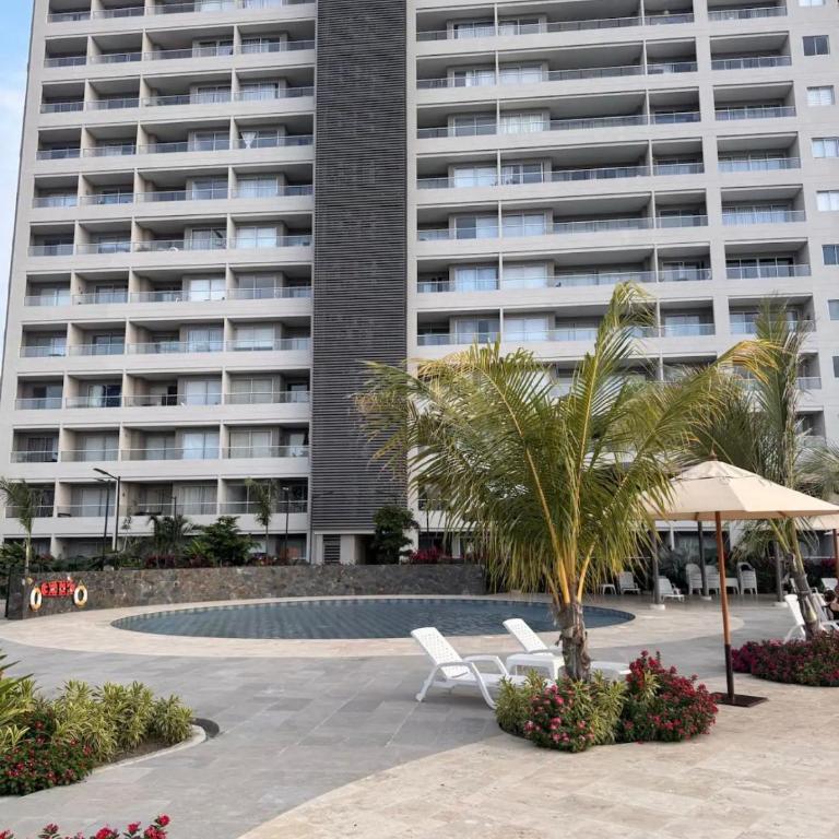 Apartamento frente al mar- edificio santa marina - One-Bedroom Apartment with Sea View and Balcony - 12