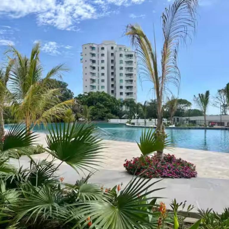 Apartamento frente al mar- edificio santa marina - One-Bedroom Apartment with Sea View and Balcony - 15