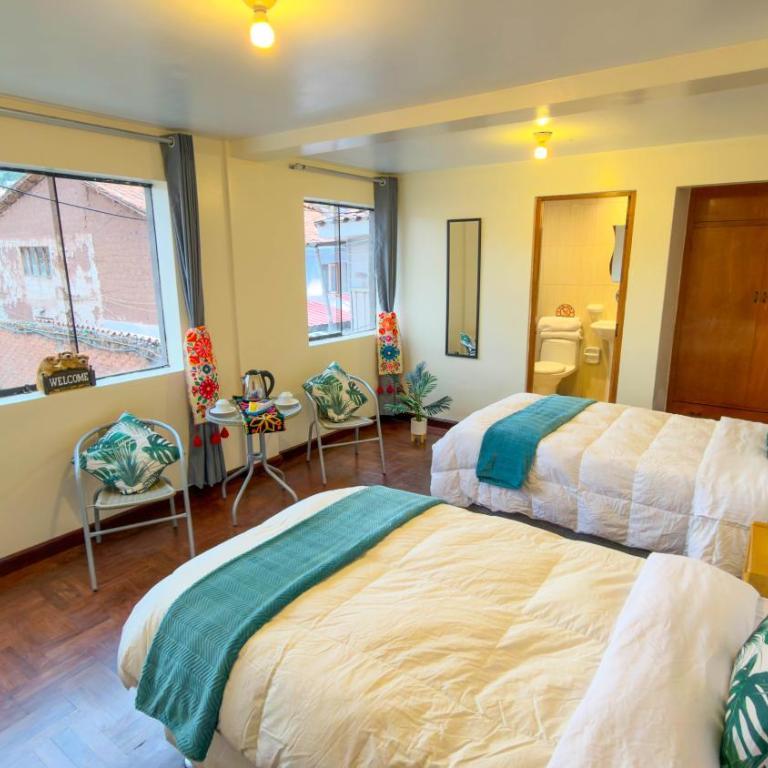 Apart Hotel de Alegria - Habitación Doble - 2 camas - 4