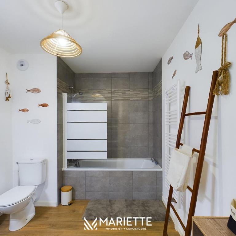-BIRDY- chaleureux T2, renove avec parking - One-Bedroom Apartment with Balcony - 3