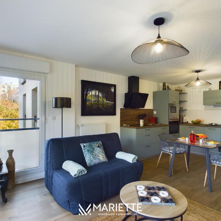 -BIRDY- chaleureux T2, renove avec parking - One-Bedroom Apartment with Balcony - 15