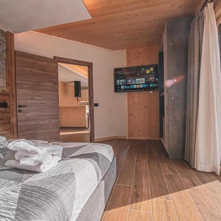 Chalet Mountain Ibex - Myholidaylivigno - Two-Bedroom Apartment with Balcony and Terrace - 2