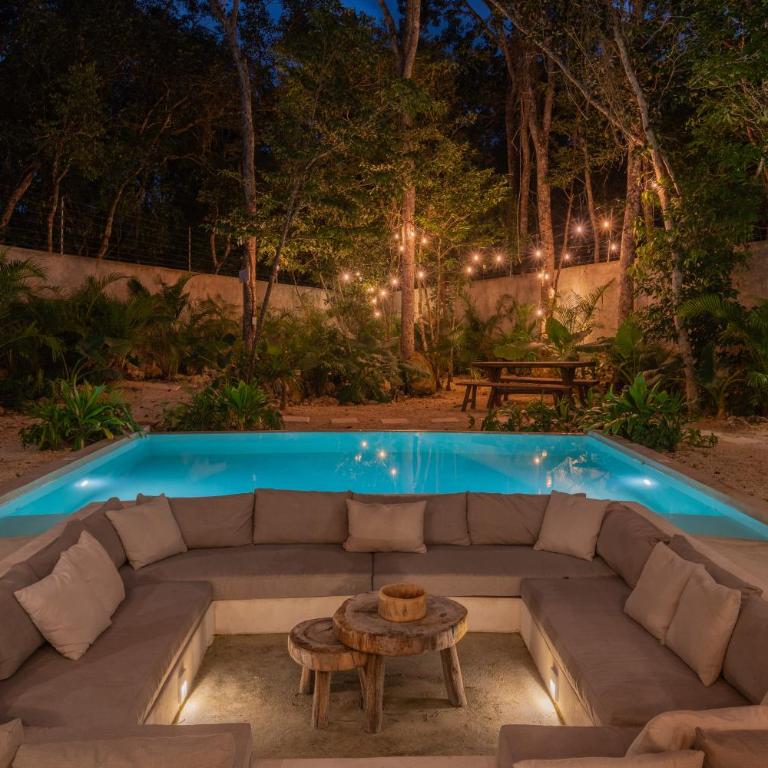 Casa Náay Jungle Lux Heated Pool Hot Tub Firepit - Villa de 3 dormitorios - 16