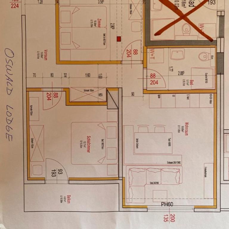 Oswald Lodge - surrounded by nature - Apartment mit 2 Schlafzimmern - 53