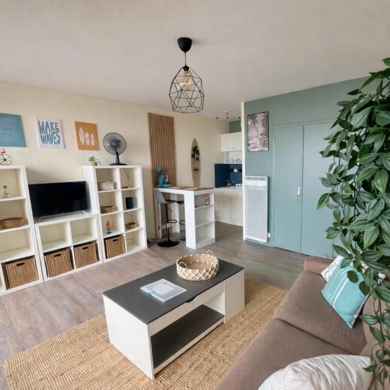 Le Spot Secret Ambiance surf & vue mer - Studio - Vue sur Mer - 3