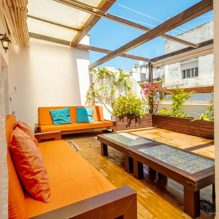 Cadizz-Ático El Falla con terraza de 40m2 - Apartamento de 1 dormitorio - 55