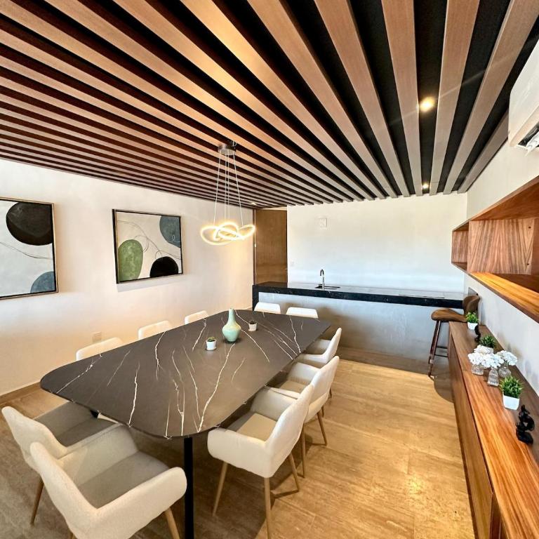 Departamento con balcón y amenidades - One-Bedroom Apartment - 12