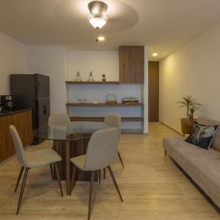 Departamento con balcón y amenidades - One-Bedroom Apartment - 22