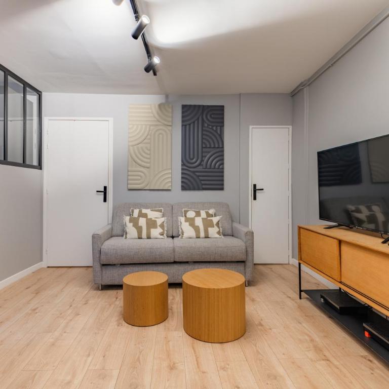 Chic 2-room apartment in the heart of Parisian luxury - Appartement 1 Chambre - 14