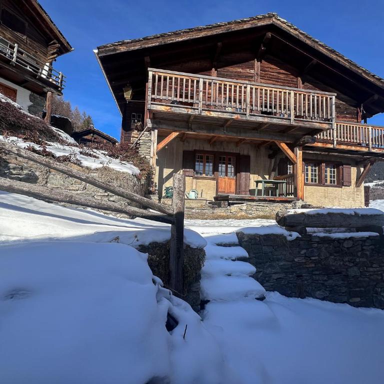 Chalet Le Zirizui - Authentique refuge alpin avec vue imprenable - Chalet mit 3 Schlafzimmern - 3