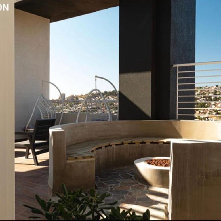 Moderno y central departamento en Viña del Mar - Two-Bedroom Apartment with Balcony - 7
