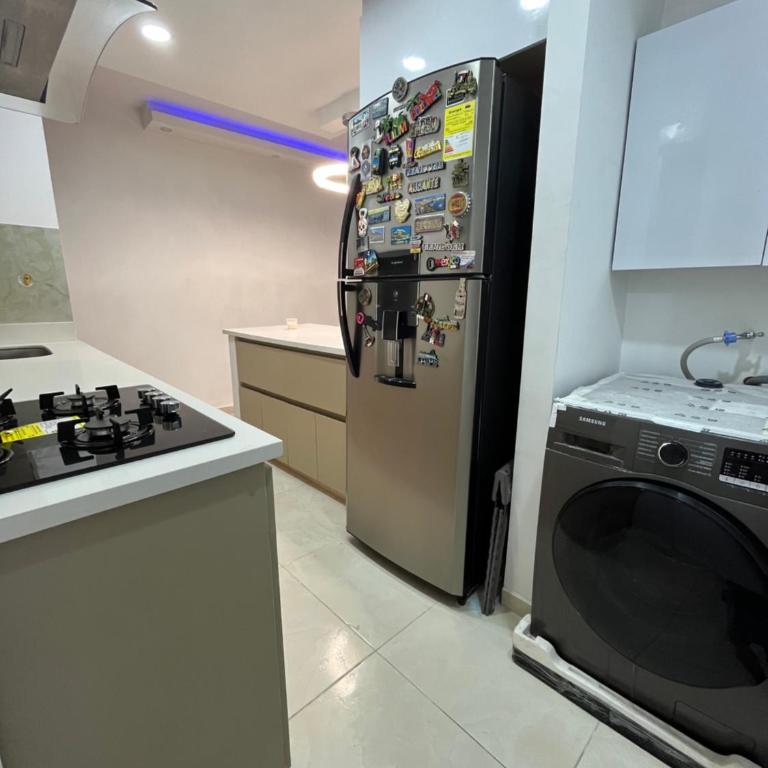El encanto de Cartagena - Three-Bedroom Premium Apartment with Balcony - 22