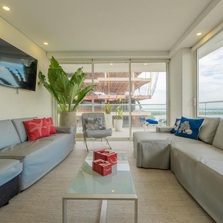 MQ1206 | Lujo, vista y jacuzzi privado 2BD - Two-Bedroom Apartment with Balcony - 17