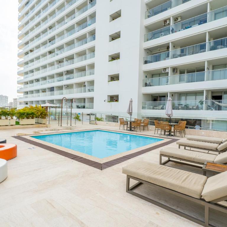 Apartamento con vista al mar cerca del aeropuerto - One-Bedroom Apartment - 34