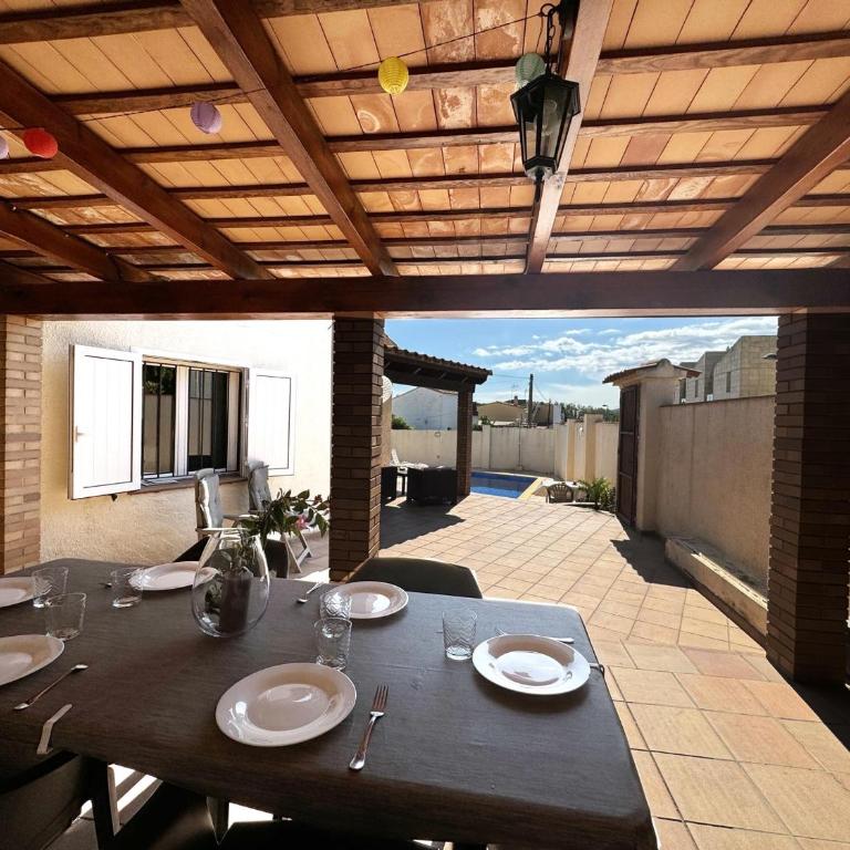 Casa familiar con piscina privada y terraza en L'Escala - HISP-7-76 - Villa - 5