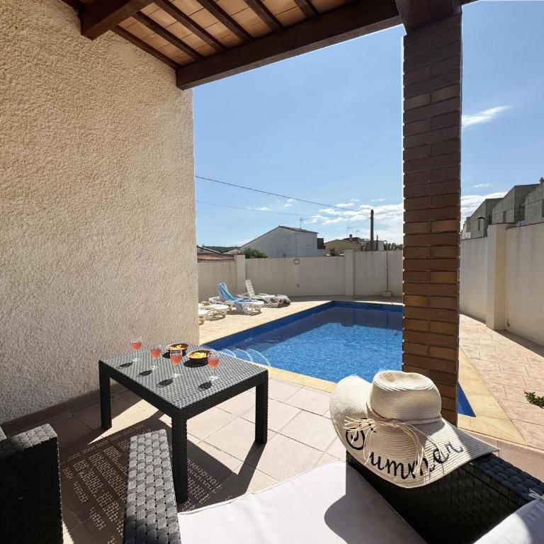 Casa familiar con piscina privada y terraza en L'Escala - HISP-7-76 - Villa - 6