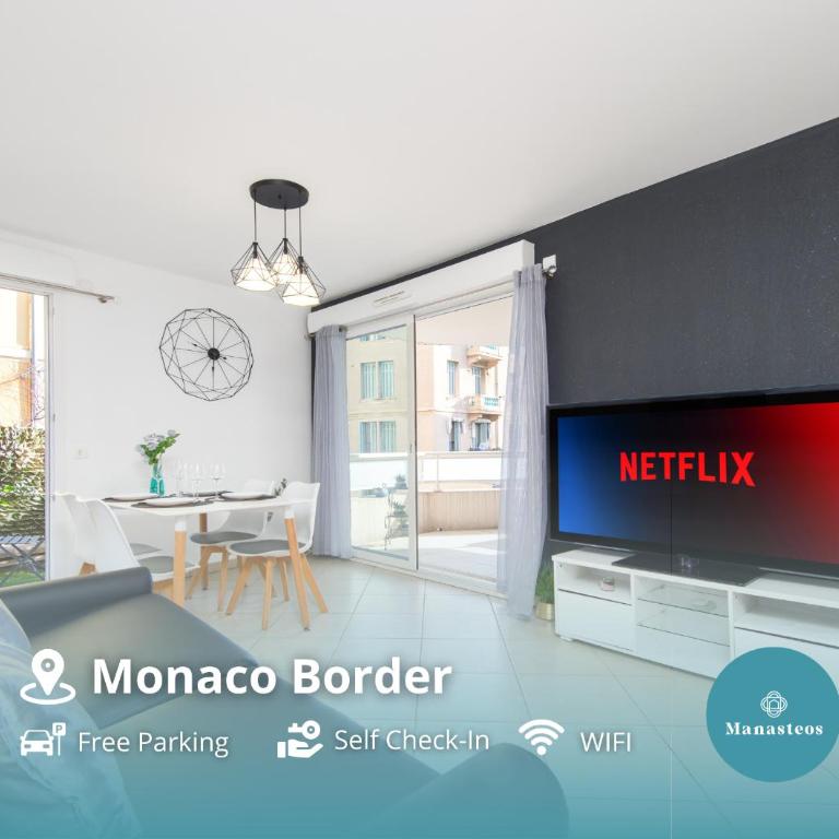 5mn Monaco - Terrasse aperçu mer - Parking - FA - One-Bedroom Apartment - 1