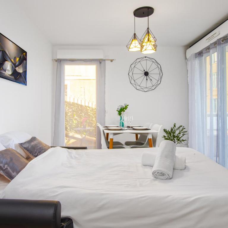 5mn Monaco - Terrasse aperçu mer - Parking - FA - One-Bedroom Apartment - 9
