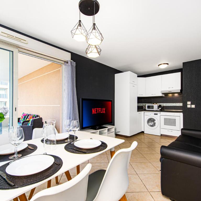 5mn Monaco - Terrasse aperçu mer - Parking - FA - One-Bedroom Apartment - 11