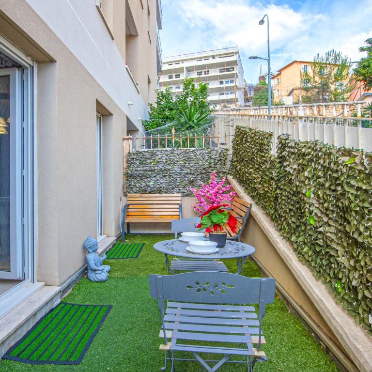 5mn Monaco - Terrasse aperçu mer - Parking - FA - One-Bedroom Apartment - 20