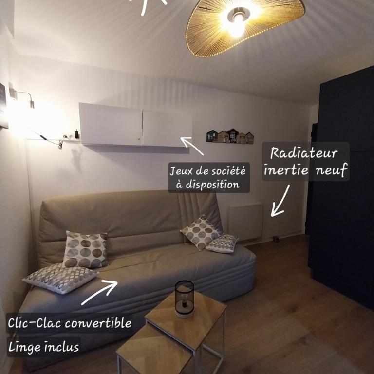 T2 Cosy avec balcon aperçu mer aux Sables d'Olonne - Apartamento de 2 dormitorios - 33