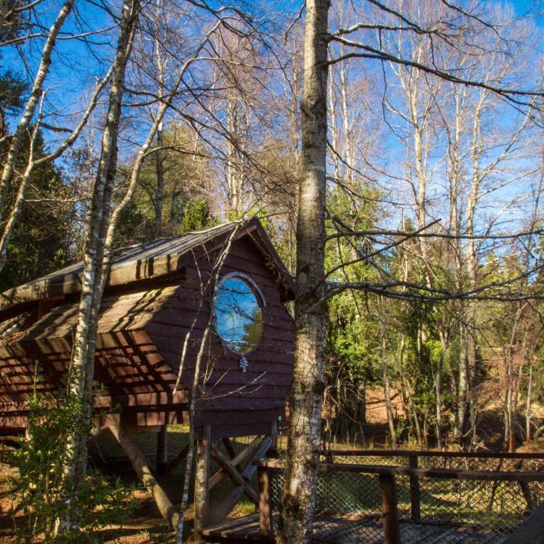 Huilo Huilo Canopy Village - Basic Bungalow with Private External Toilet (4 Adults) - 1
