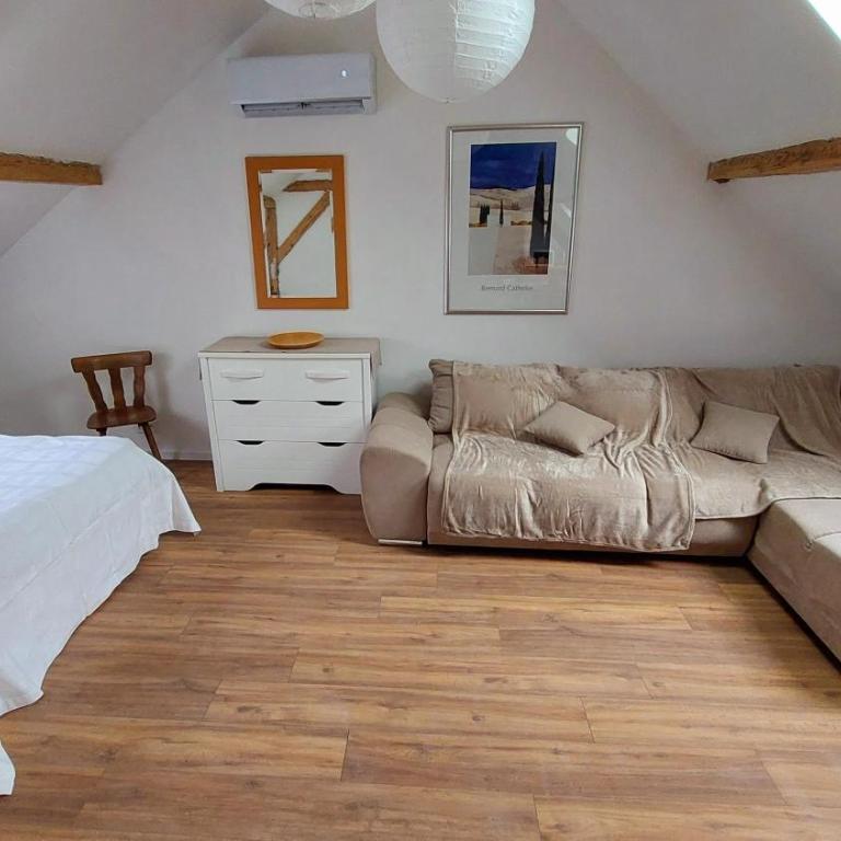 Large Private Room Near Colmar Center with Free Public Parking - Chambre Double avec Salle de Bains Privative - 2