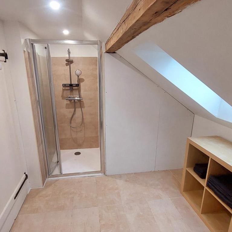 Large Private Room Near Colmar Center with Free Public Parking - Chambre Double avec Salle de Bains Privative - 5