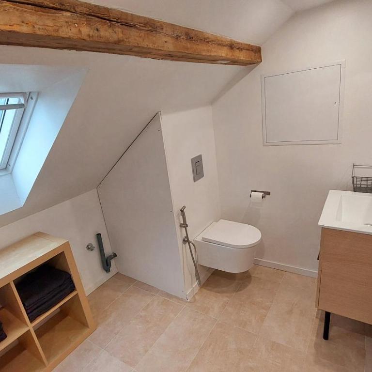 Large Private Room Near Colmar Center with Free Public Parking - Chambre Double avec Salle de Bains Privative - 4