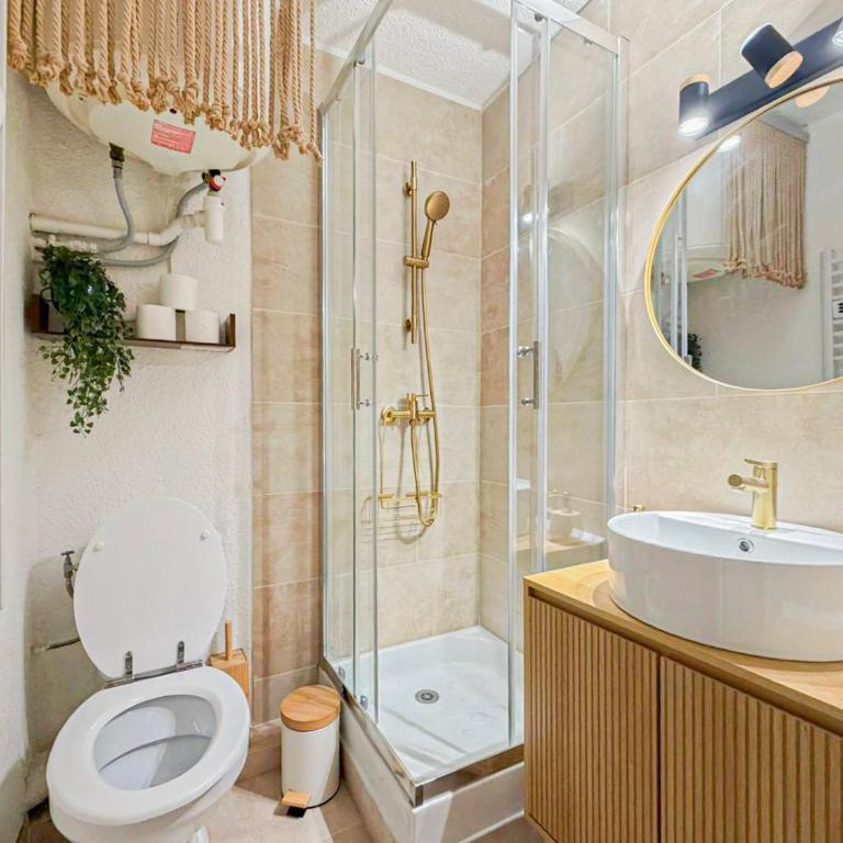 Proche mer - 2 pers, AC - Appartement 1 Chambre - 8