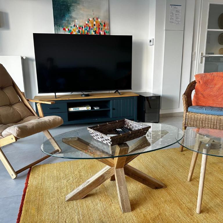 Alizé - Appartement 6 personnes avec parking à 2 pas de la plage - Apartamento de 2 dormitorios con balcón y terraza - 10