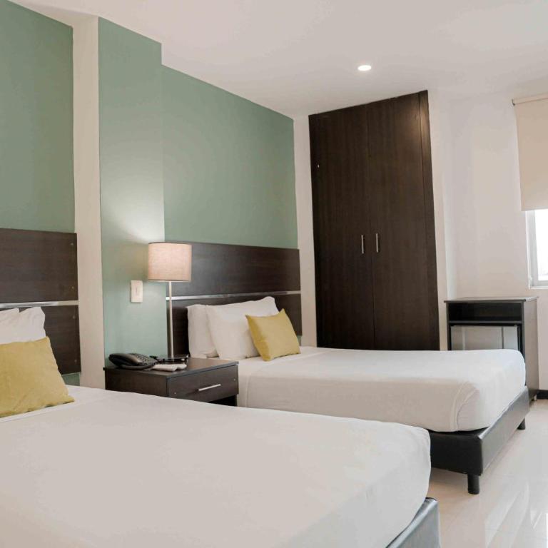 Basic Hotel Chipichape by Hoteles MS - Habitación Doble - 2 camas - 3