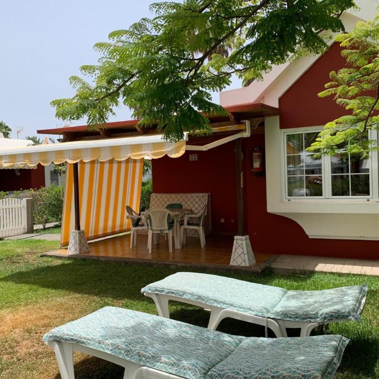 Bungalow with great garden, los Tunos - Apartamento de 1 dormitorio con jardín - 6