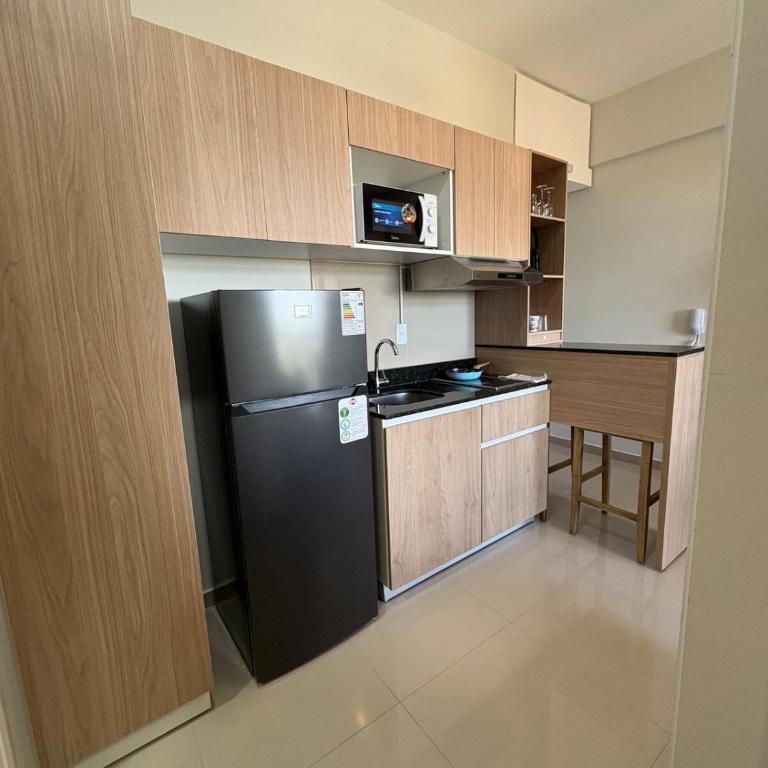 Departamento 1 dormitorio con piscina y parrilla - One-Bedroom Apartment - 2