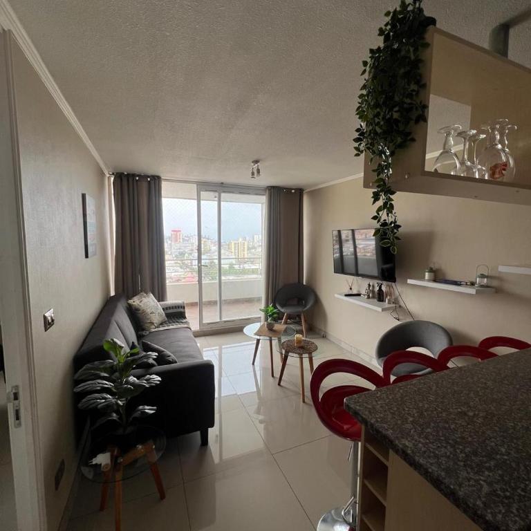 Dpto Calle Limache Frente al terminal de Viña Del Mar - One-Bedroom Apartment - 1